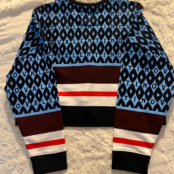 Valentino Printed Cropped Sweatshirt - Picture 10 of 10